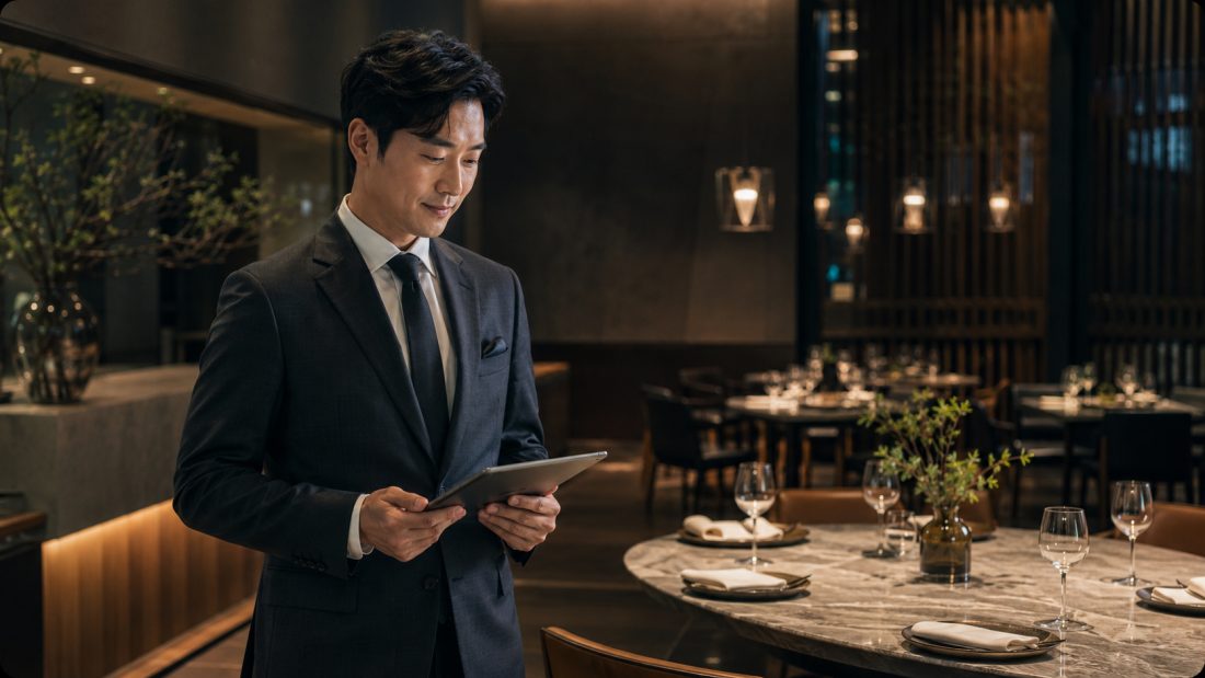레스토랑·예약 현장